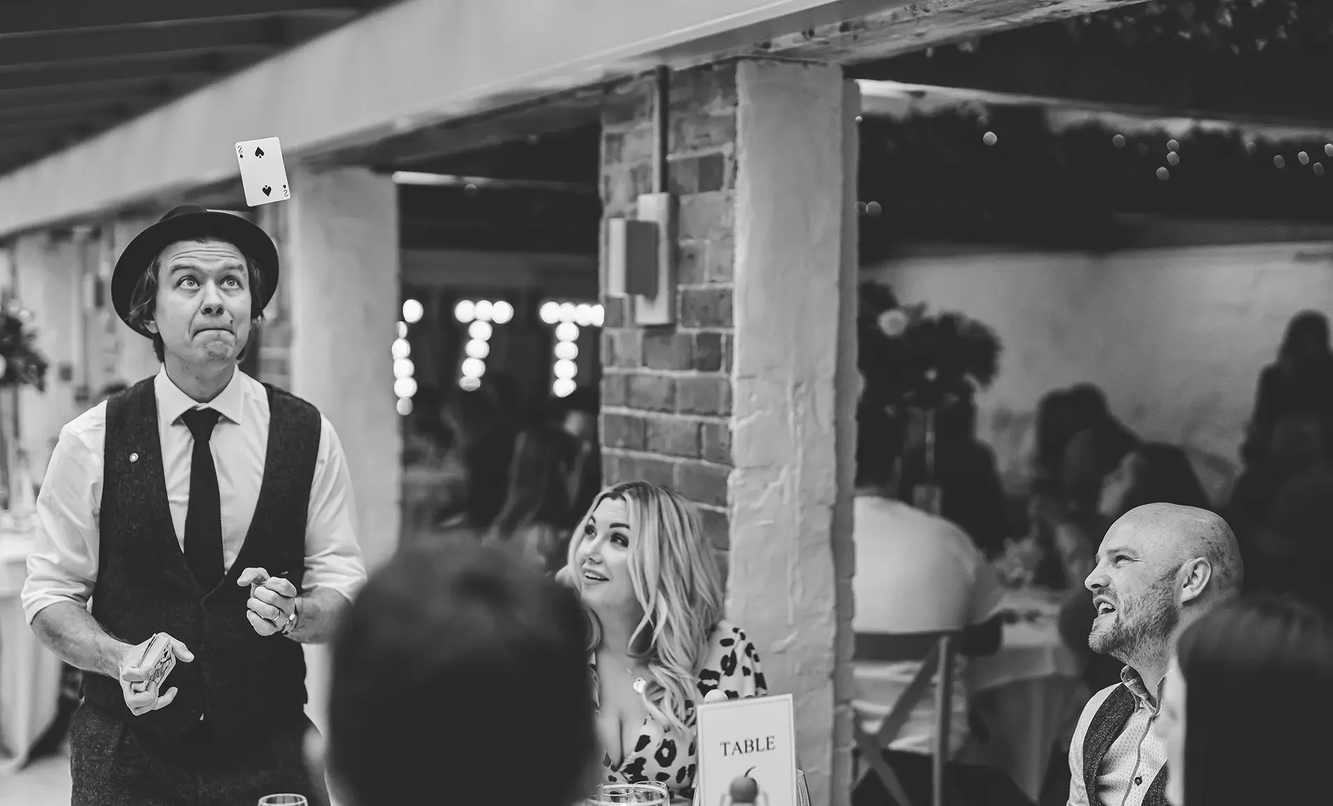 Curradine Barns wedding entertainment blog magician