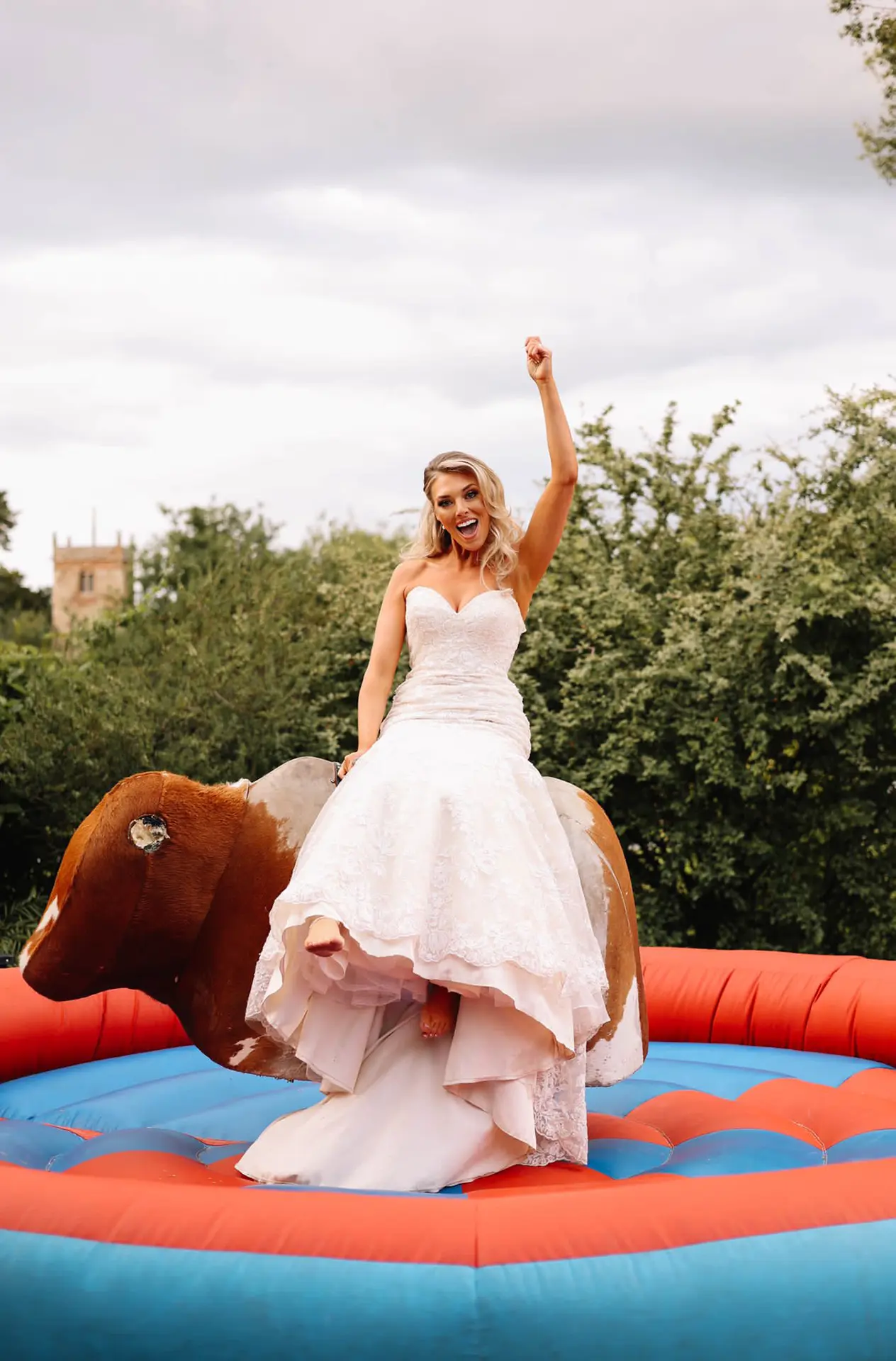 Curradine Barns wedding entertainment blog rodeo bride