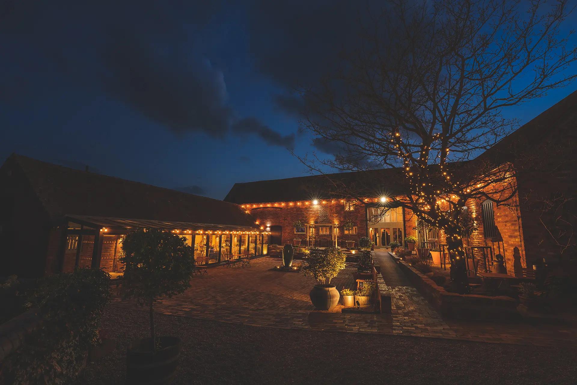 Curradine Barns christmas corporate parties