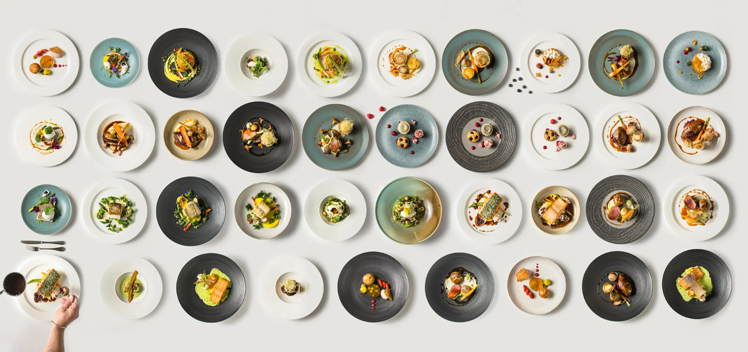 curradine barns chefs table dishes