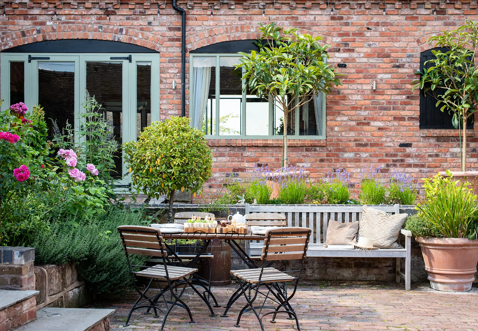 curradine barns courtyard bistro