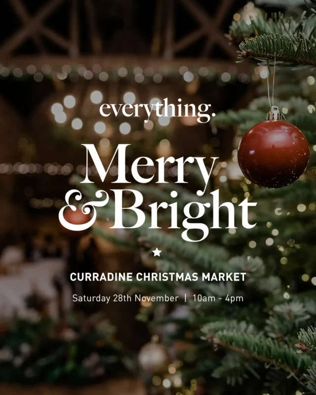The Curradine Christmas Artisan Craft and Food Market

Saturday, 28th November 2026, 10 am – 4 pm

Ready to eat, drink and get all your Christmas shopping done?! Our Curradine Christmas Market is back!

On Saturday, the 28th of November, we’ll be hosting a family-friendly Christmas market that showcases the very best local artisan crafts and produce. The Curradine Cantina will be serving up pizzas and BBQ favourites, and we’ll have mulled wine and cider on hand to warm you up!

Grab your tickets for the market via the link in our bio!

Imagery from @tammielouisephotography

#curradinebarns #curradinebarnsweddings #christmasmarket #curradinechristmasmarket